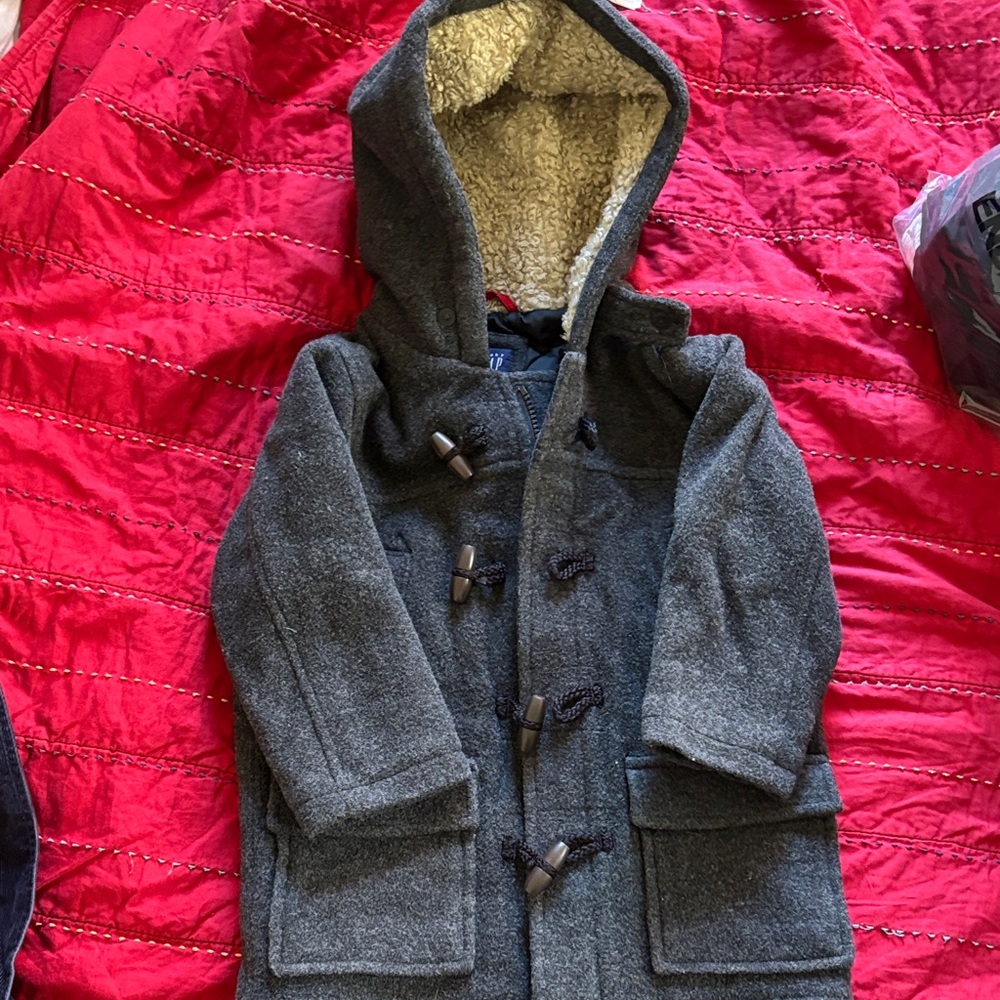 GAP Wool Hooded Jacket